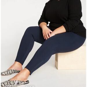 Universal Standard Moro Pocket Signature Ponte Pants in Navy Blue Sz 14-16
